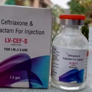 LV-CEF-S (Ceftriaxone & Sulbactam) Injection